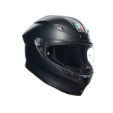 AGV K6 S Matt Black Helmet - AGV | SuperBike Store India