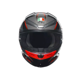 AGV K6 S Slashcut Black/Grey/Red Helmet - AGV | SuperBike Store India
