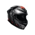 AGV K6 S Karve Matt Black/Grey/Red Helmet - AGV | SuperBike Store India