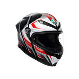 AGV K6 S Karve Matt Black/White/Red Helmet - AGV | SuperBike Store India