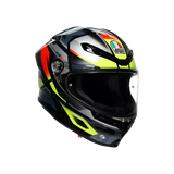 AGV K6 S Erazer Black/Red/Yellow Fluo Helmet - AGV | SuperBike Store India