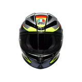 AGV K6 S Erazer Black/Red/Yellow Fluo Helmet - AGV | SuperBike Store India