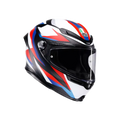 AGV K6 S Timewarp Matt Black/Red/Blue Helmet - AGV | SuperBike Store India