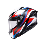 AGV K6 S Timewarp Matt Black/Red/Blue Helmet - AGV | SuperBike Store India