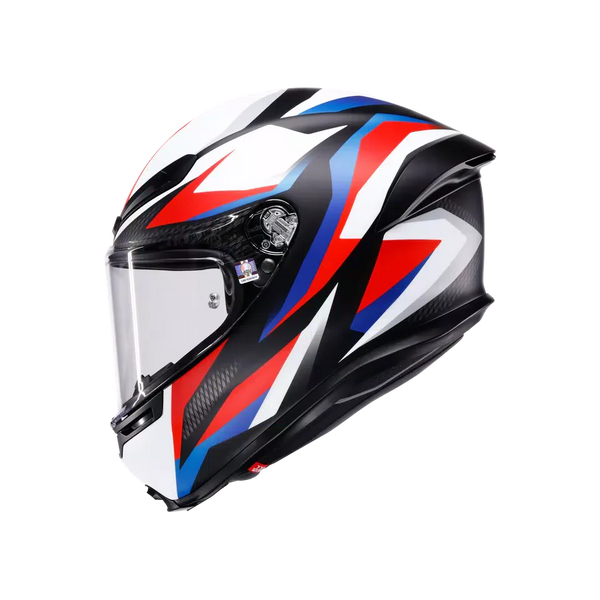 AGV K6 S Timewarp Matt Black/Red/Blue Helmet - image 2