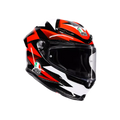 AGV K6 S Braven Black/Red/White Helmet - AGV | SuperBike Store India