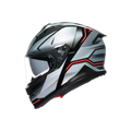 AGV K7 MPLK Jaeger Black/Silver Helmet - AGV | SuperBike Store India