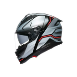 AGV K7 MPLK Jaeger Black/Silver Helmet - AGV | SuperBike Store India