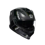 AGV K7 MPLK Kyber Matt Grey/Yellow Fluo Helmet - AGV | SuperBike Store India