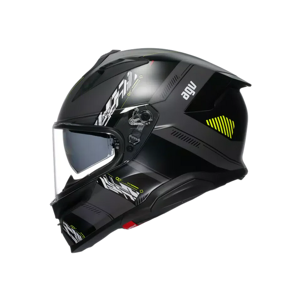 AGV K7 MPLK Kyber Matt Grey/Yellow Fluo Helmet - image 2