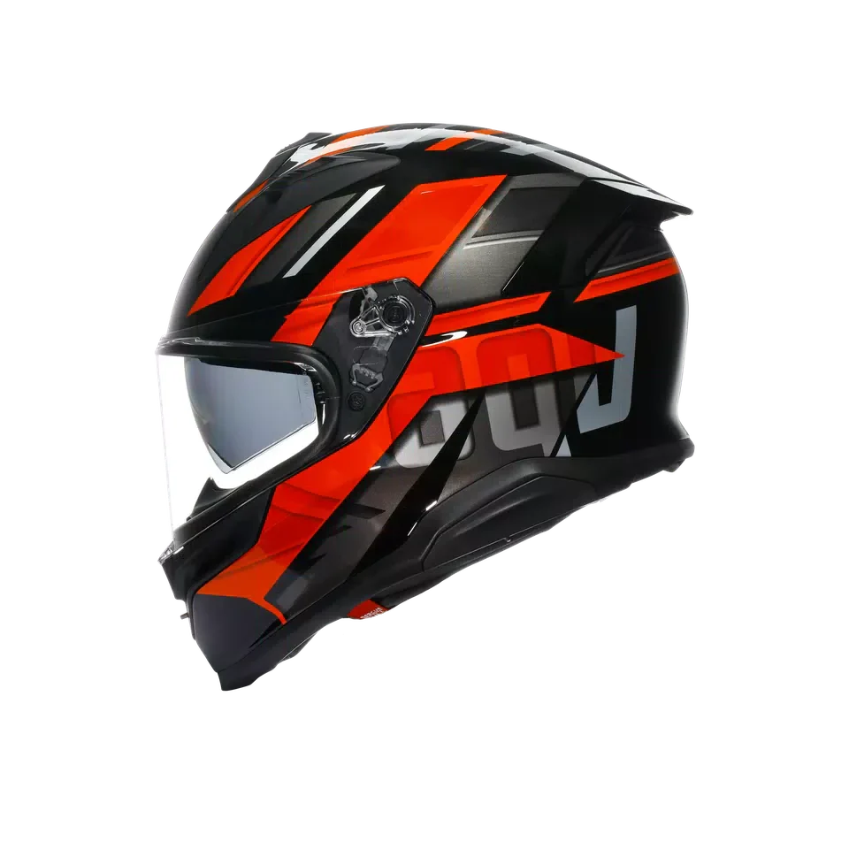 AGV K7 MPLK Taurax Black/Red Helmet - AGV | SuperBike Store India