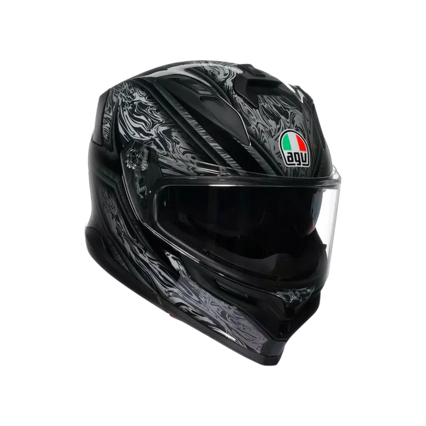AGV K7 MPLK Damascus Black/Silver Helmet - image 1