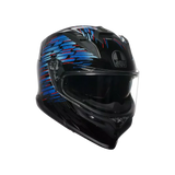 AGV K7 MPLK Genisys Matt Black/Blue/Grey Helmet - AGV | SuperBike Store India