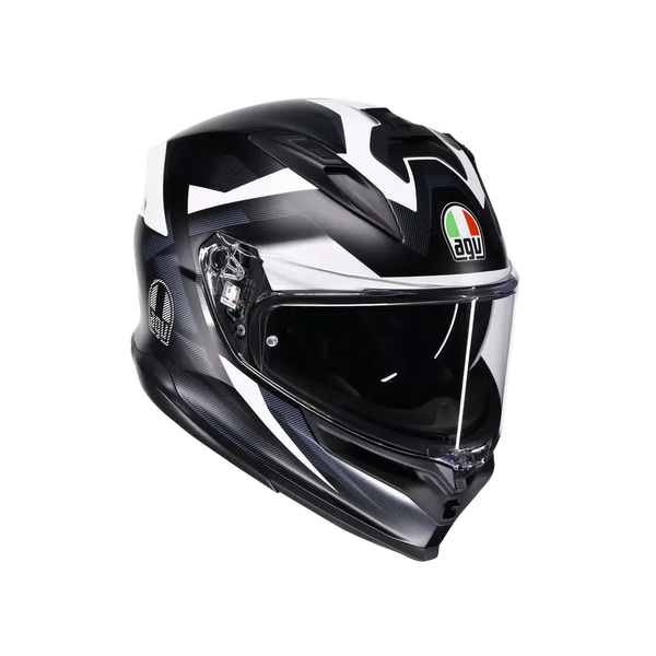 AGV K7 MPLK Glimpse Matt Black/White Helmet - image 1