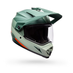 Bell Bell MX-9 Adventure Mips Helmet - Green/Orange Trail – front view