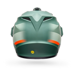 Bell Bell MX-9 Adventure Mips Helmet - Green/Orange Trail – rear view