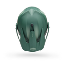 Bell Bell MX-9 Adventure Mips Helmet - Green/Orange Trail – top view