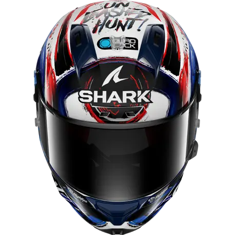 Shark Shark Aeron GP FIM Racing #1 Replica Zarco Signature Helmet – side view