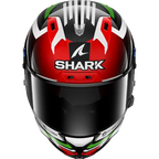 Shark Shark Aeron GP FIM Racing #1 Firstlap Helmet - Carbon Red Green – side view