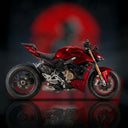 ZARD RACING TITANIUM SLIP-ON EXHAUST FOR DUCATI STREETFIGHTER V4 / V4S 2020-2022