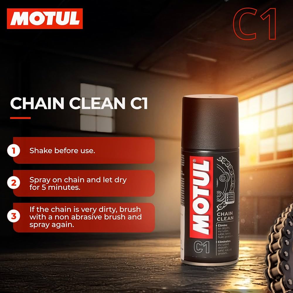 Motul Chain Lube & Chain Cleaner Combo