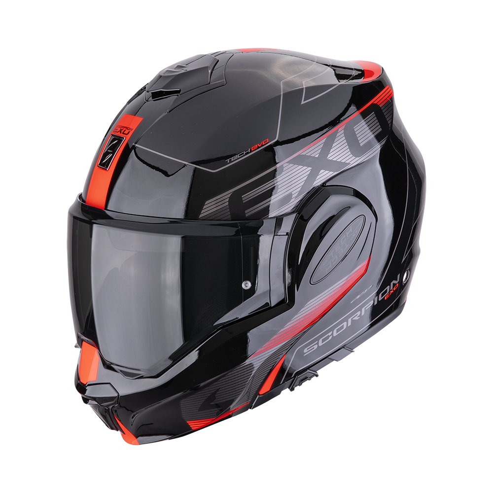 Scorpion Scorpion EXO-Tech Evo Traveller Helmet – top view