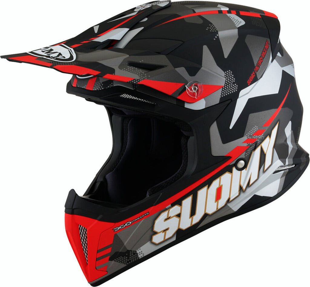 Suomy Suomy X-Wing Camouflager Motocross Helmet – detail view