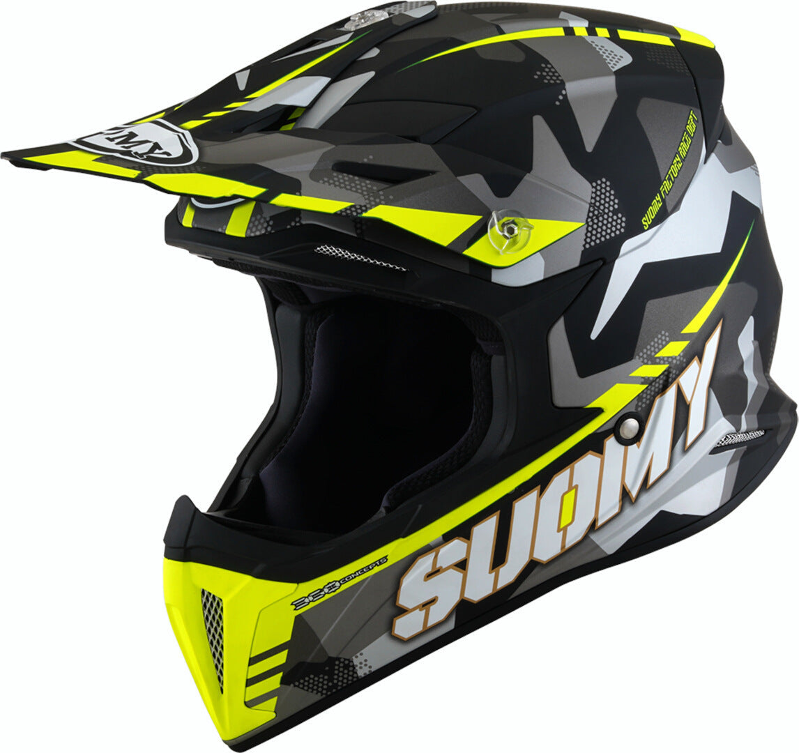 Suomy Suomy X-Wing Camouflager Motocross Helmet – front view