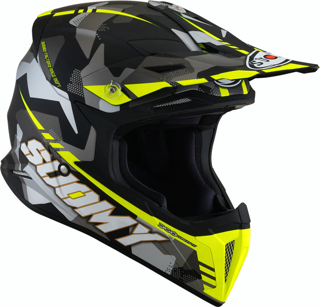 Suomy Suomy X-Wing Camouflager Motocross Helmet – side view