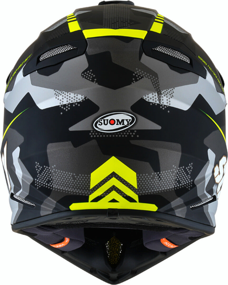 Suomy Suomy X-Wing Camouflager Motocross Helmet – rear view