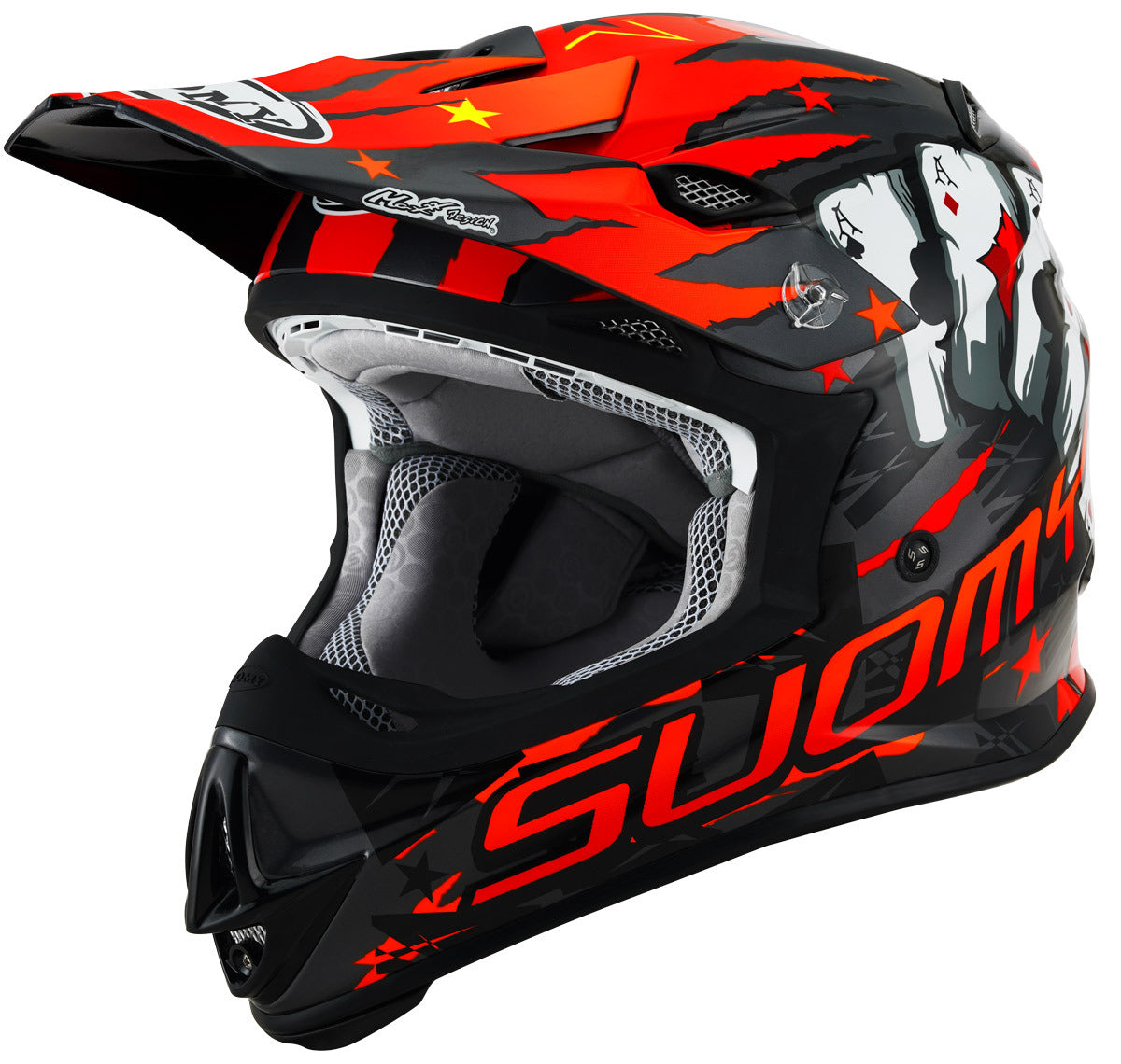 Suomy Suomy Mr Jump Hazard Motocross Helmet – top view