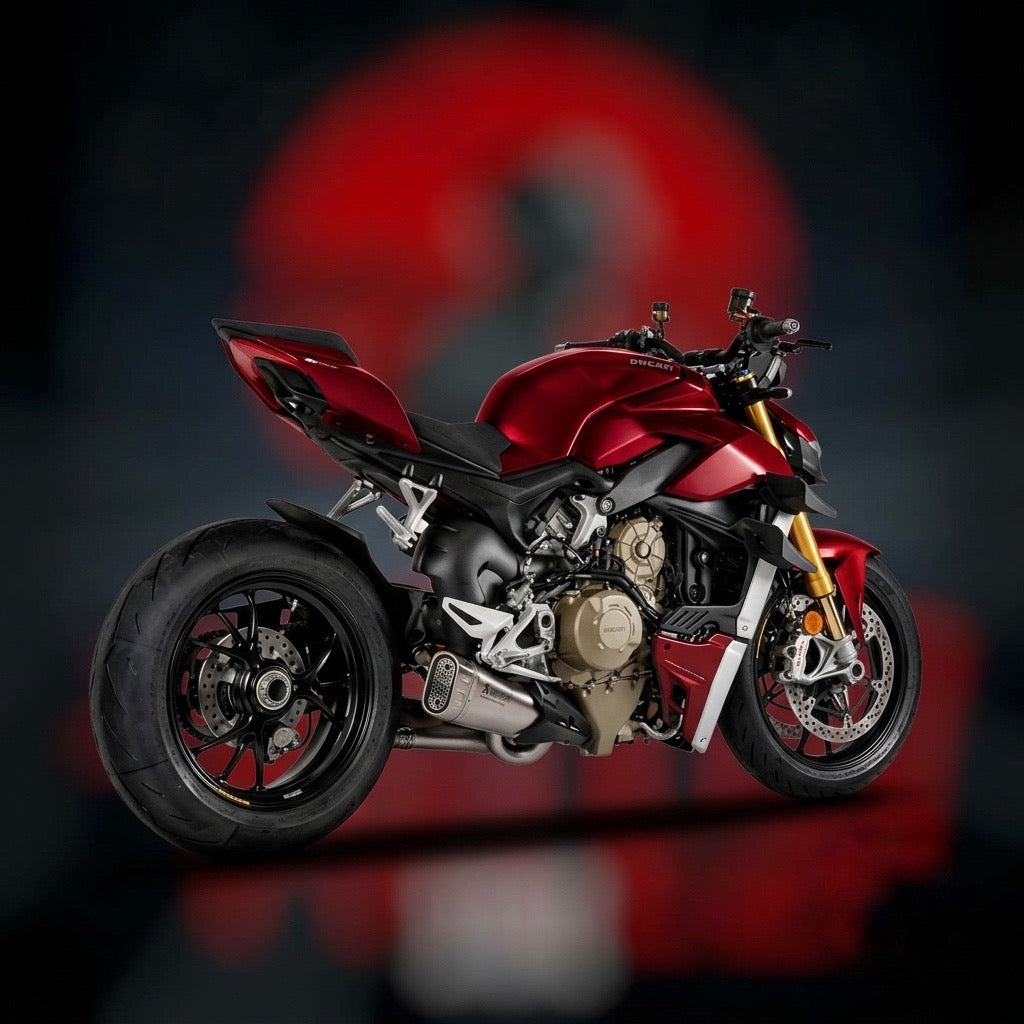ZARD RACING TITANIUM SLIP-ON EXHAUST FOR DUCATI STREETFIGHTER V4 / V4S 2020-2022
