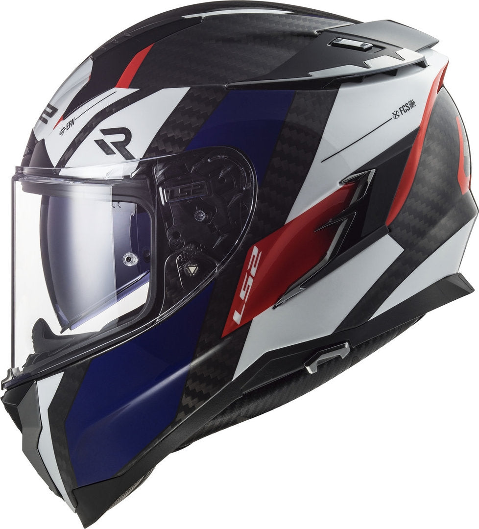 LS2 LS2 FF327 Challenger Alloy Carbon Helmet – side view