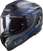 LS2 LS2 FF327 Challenger Drone Carbon Helmet – front view