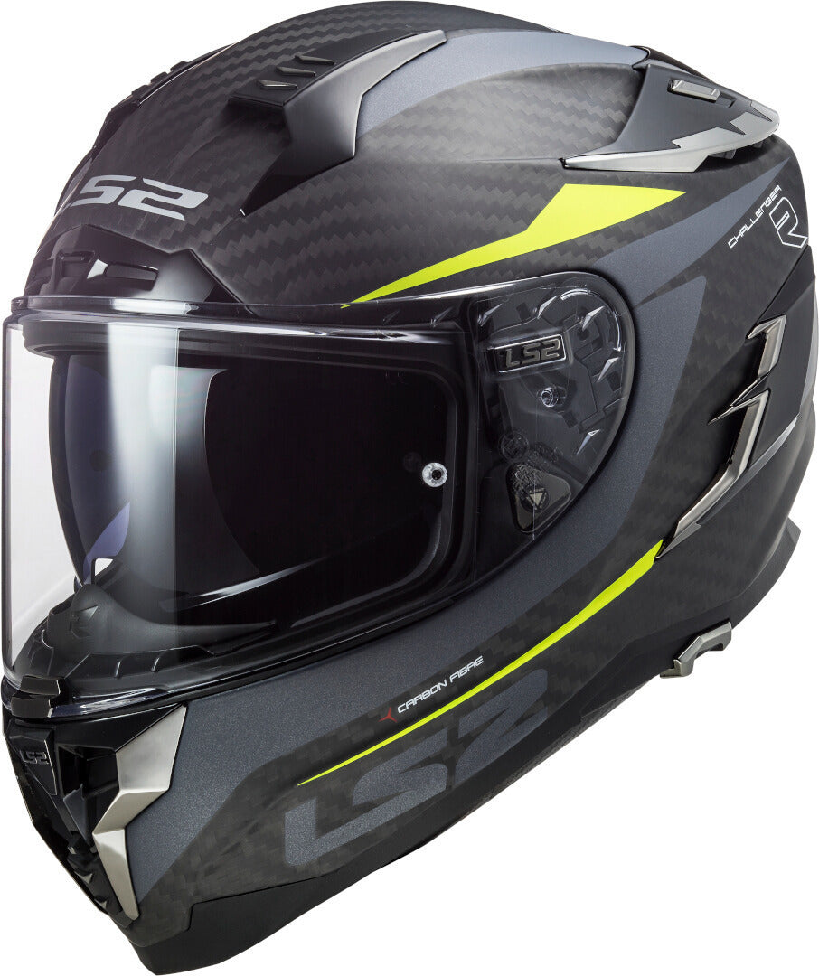 LS2 LS2 FF327 Challenger Drone Carbon Helmet – detail view