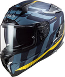 LS2 LS2 FF327 Challenger Flames Carbon Helmet – detail view