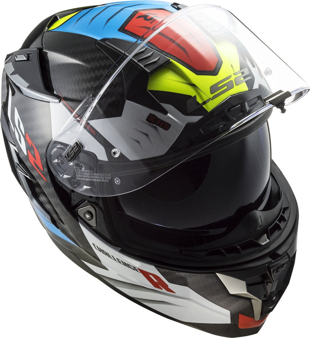 LS2 LS2 FF327 Challenger Sporty Carbon Helmet – detail view