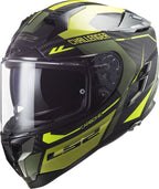 LS2 LS2 FF327 Challenger Thorn Carbon Helmet – front view