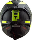 LS2 LS2 FF805 Thunder Racing1 Carbon Helmet – rear view