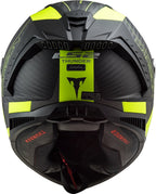 LS2 LS2 FF805 Thunder Racing1 Carbon Helmet – rear view