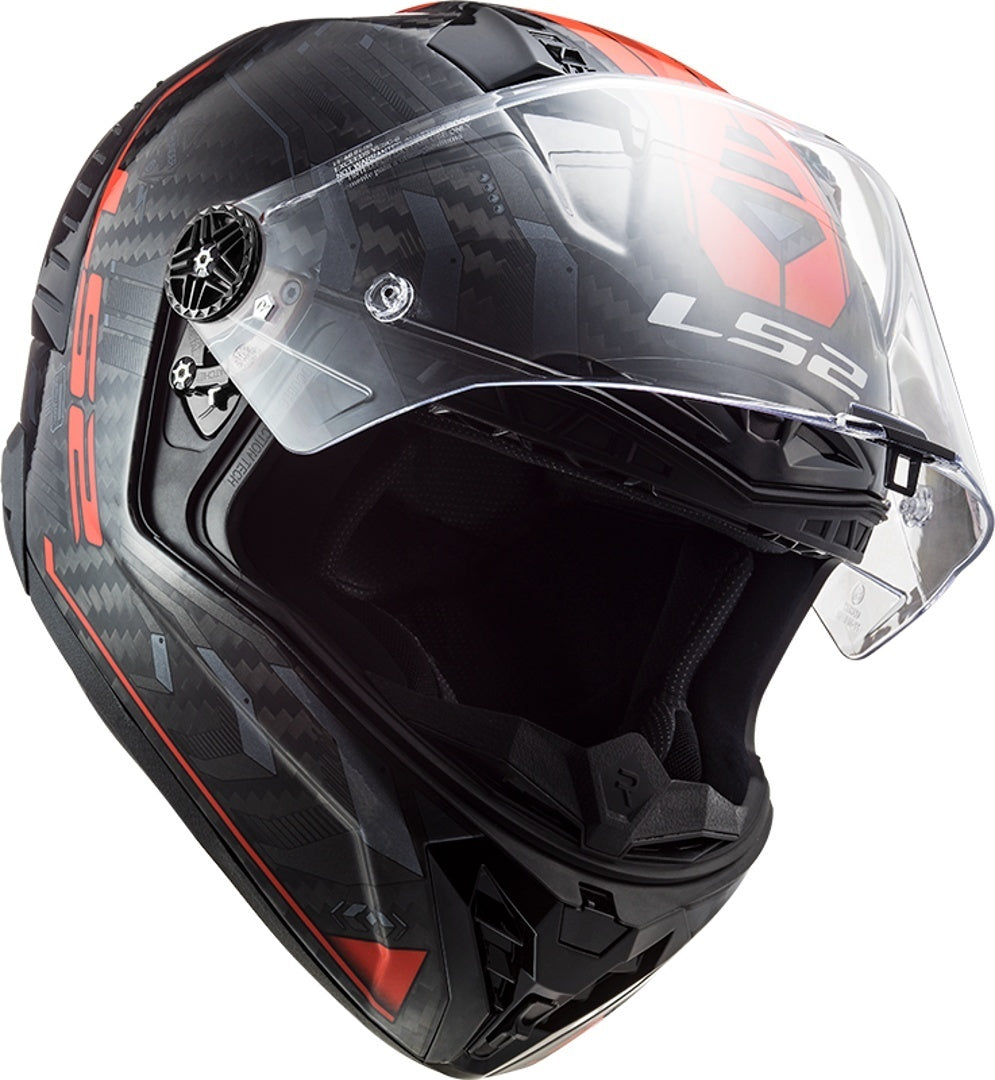 LS2 LS2 FF805 Thunder Sputnik Carbon Helmet – detail view
