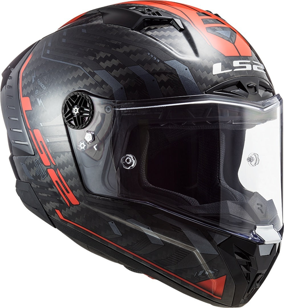 LS2 LS2 FF805 Thunder Sputnik Carbon Helmet – front view