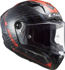 LS2 LS2 FF805 Thunder Sputnik Carbon Helmet – front view