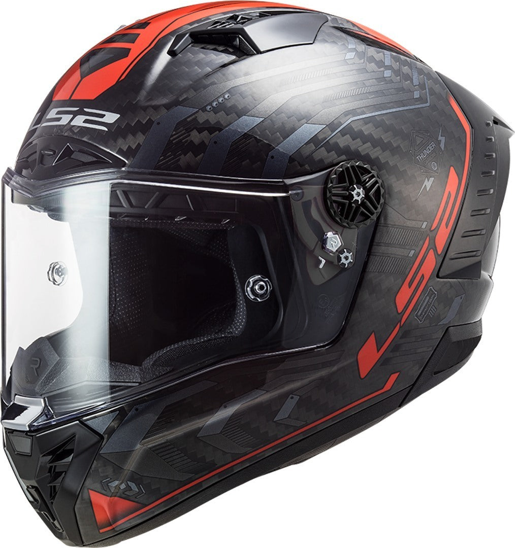 LS2 LS2 FF805 Thunder Sputnik Carbon Helmet – side view