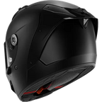 Shark Shark Aeron Dark Shadow Helmet - Mat Black Mat – rear view