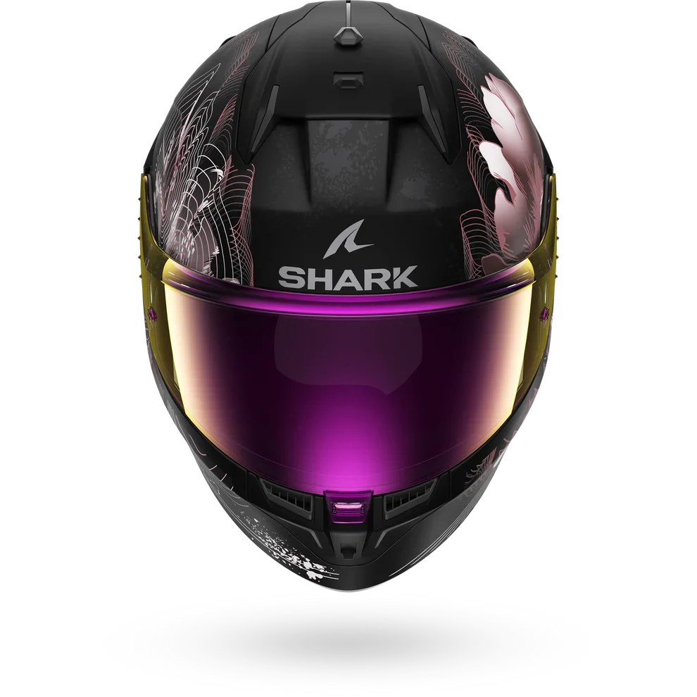 Shark Shark D-Skwal 3 Mayfer Helmet – rear view