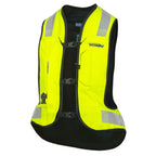 Helite Helite Turtle 2 Airbag Vest Hi-Viz Yellow (Mechanical Trigger) – front view