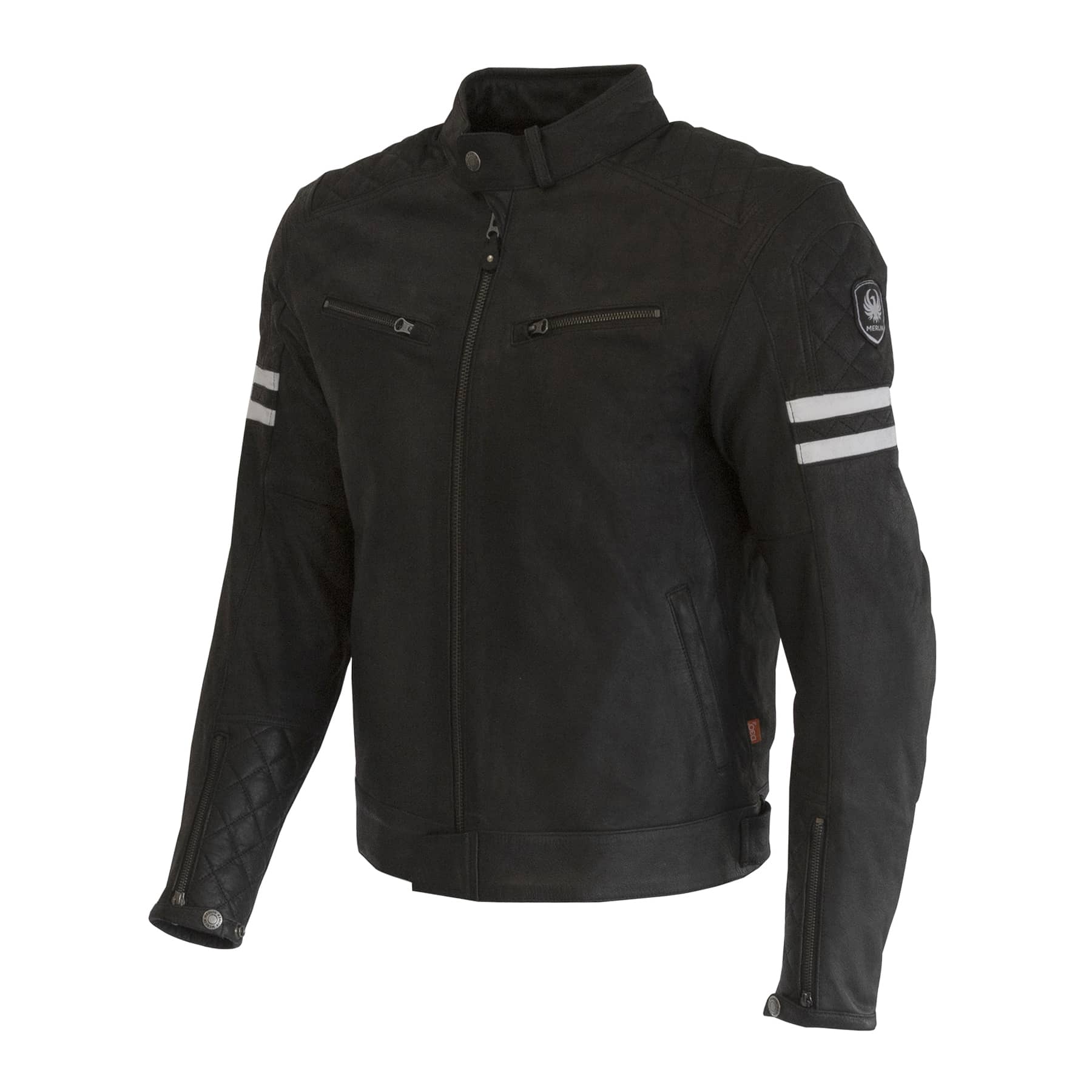Merlin Merlin Hixon II D3O Leather Jacket – front view