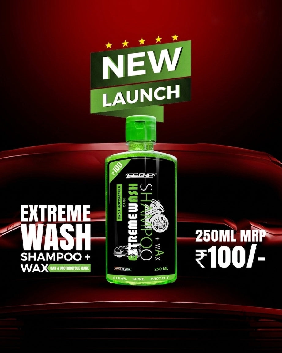 Car & Bike Shampoo + Wax
