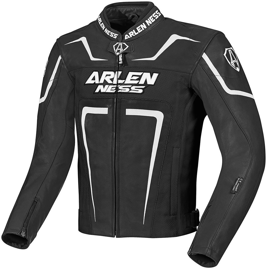 Arlen Ness Arlen Ness Motegi Leather Jacket – front view